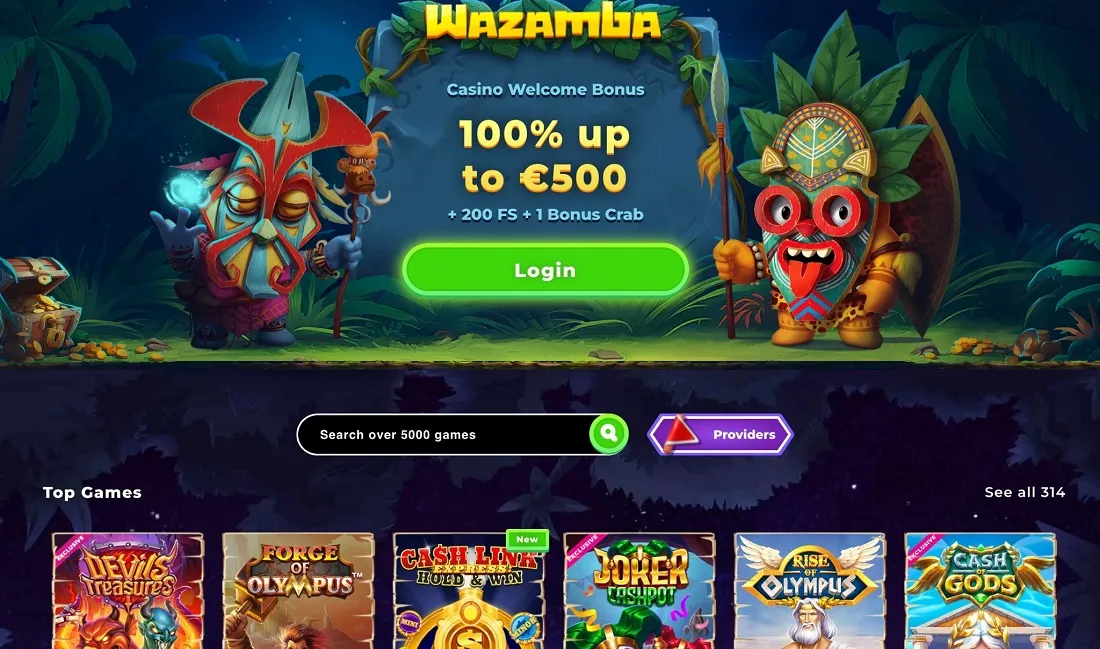 Wazamba Casino